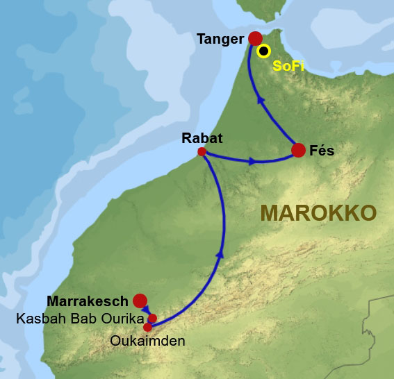 Reiseroute
