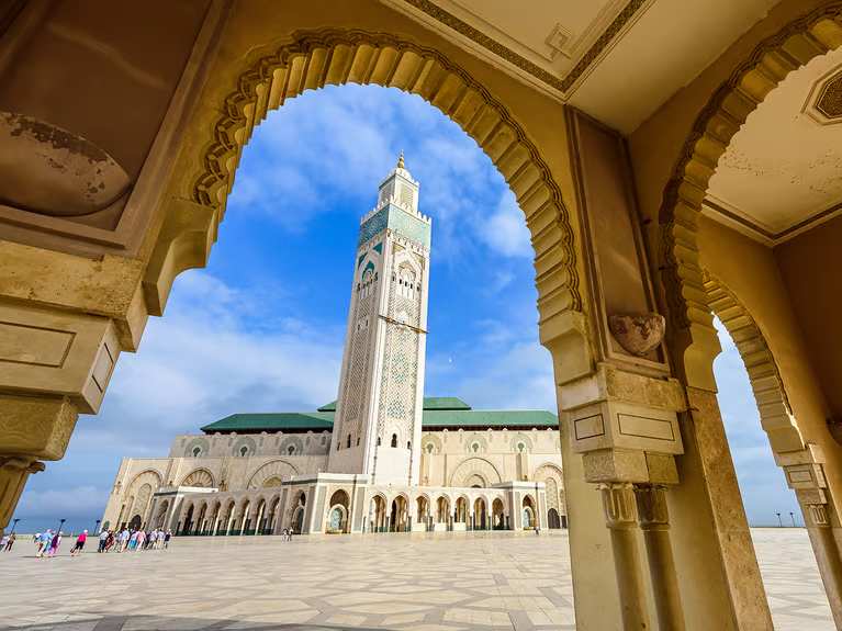 Hassan II Mosque in Casablanca