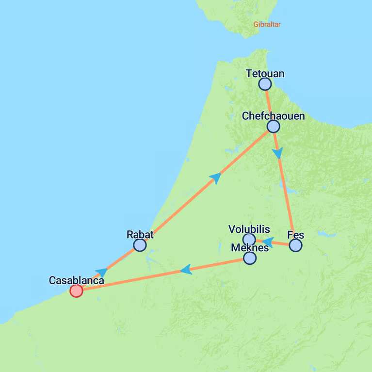Reiseroute